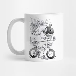 bmx rider Mug